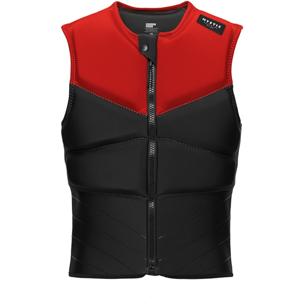 Mystic Da Uomo Front Zip 2026 Block Impact Vest 35005.230212 - Red